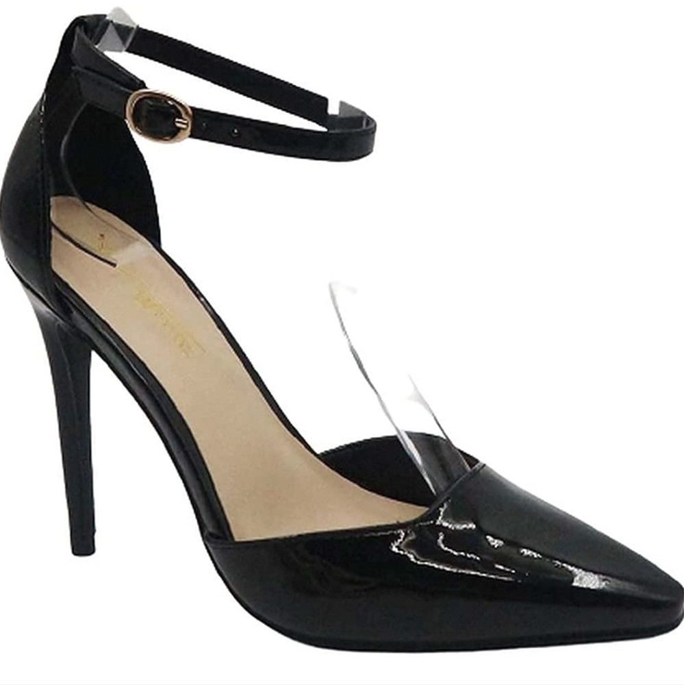 Anne Michelle black pointed toe pumps size 9